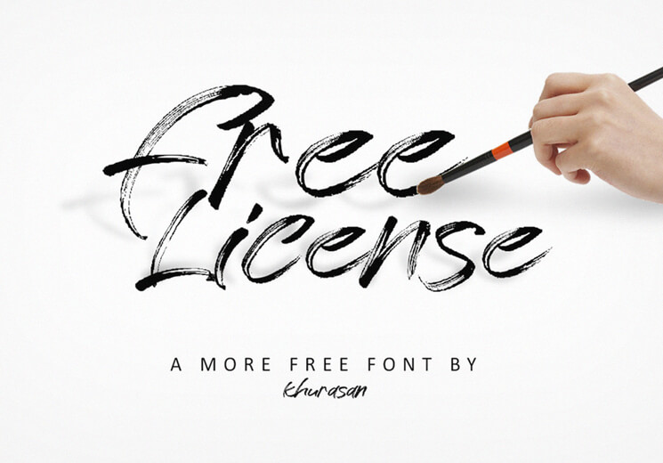 license free fonts