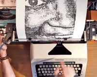 Zeichnungen mit der Schreibmaschine