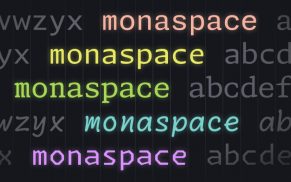 Superfamilie »Monaspace« zum Downloaden