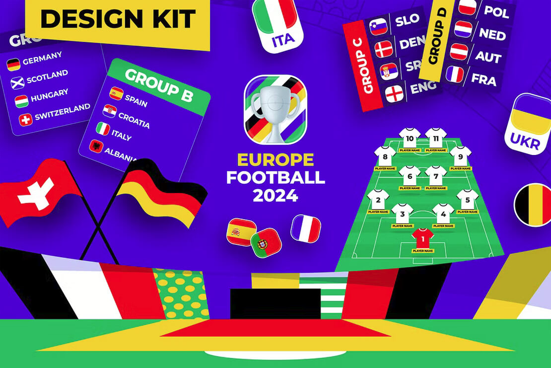 Design-Kit Europe Football 2024